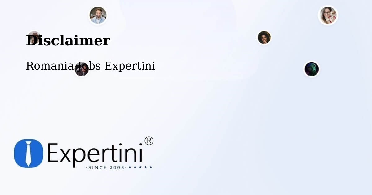 Disclaimer – Comuna Bogheşti - Romania Jobs Expertini